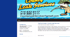 Desktop Screenshot of countyleakservices.com